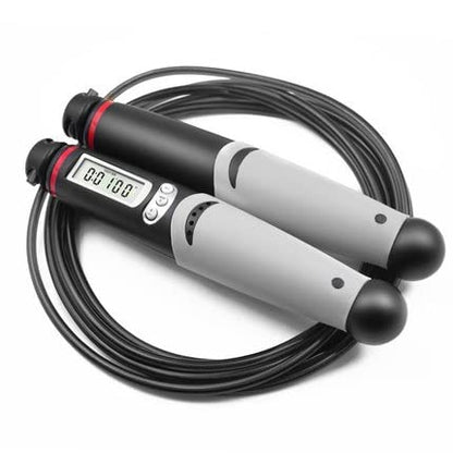 Jump Rope, Speed Digital Counting Skipping Rope with Calorie Counter and, Adjustable Length-Jumping Rope for Fat Burning Exercises