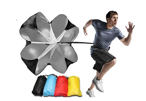 Running Speed Training, 56 inch Speed Drills Resistance Parachute Running Sprint Chute Soccer Football Sport Speed Training