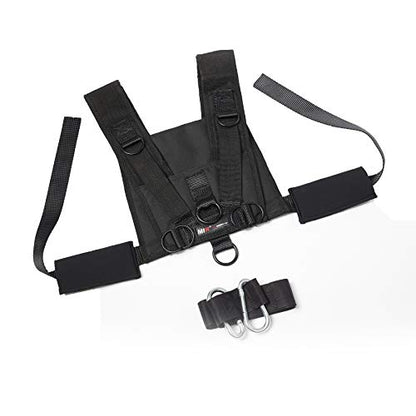 miR Sled Harness - style: Black