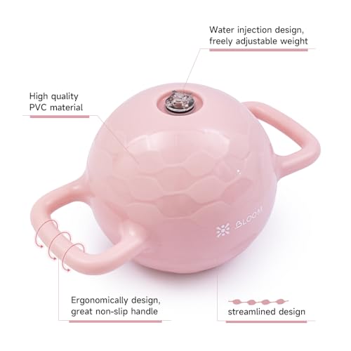 Water-Filled Adjustable Kettlebell, 2-12 lb, Dual Handle Weight for Women