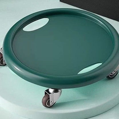 Core Slider Ab Workout Sliding Disc with PU Plastic Metal Construction 4 Universal Rollers for Abdominal Training Home Gym Exercise for Men Women