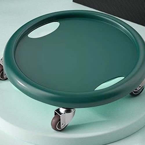 Core Slider Abdominal Training Tool Workout Sliding Disc Ab Slider with 4 Rollers Portable Exercise Equipment for Home Gym Fitness Training Dark Green