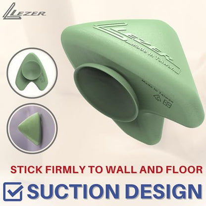 LEZER Large Trigger Massage Point, Manual Massage Ball, Muscle Knot Release Tool, Deep Tissue Relief, Hip Flexor Iliacus Back Psoas Hand Foot Myofascial Physical Therapy, 3.5 inｘ3 in, Green - style: 06 - Large Trigger Green