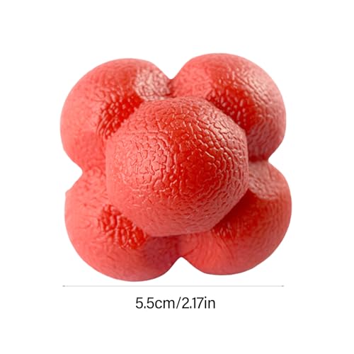 Baseball Bounce Balls Agility Trainer Reaction Balls Agility Training Reaction Balls Tennis Football Hexagon Balls