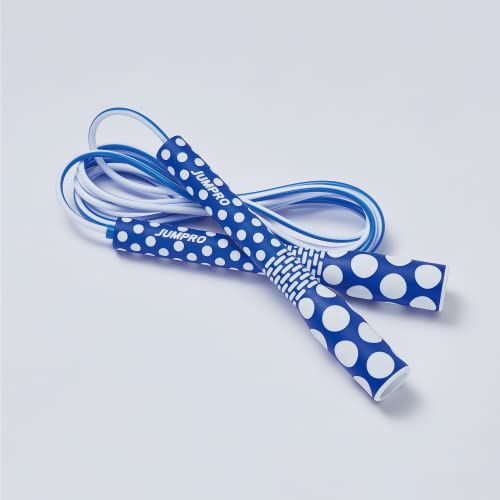 Skipping Jump Rope for Fitness Workout - Light Weight, Adjustable, Tangle Free, Excellent line control for Cardio Boxing, CrossFit, Training Exercise All Ages and Gender ( Special Luxury, KA-220, Made in Korea) - color: Blue (Smart Luxury, UA100)