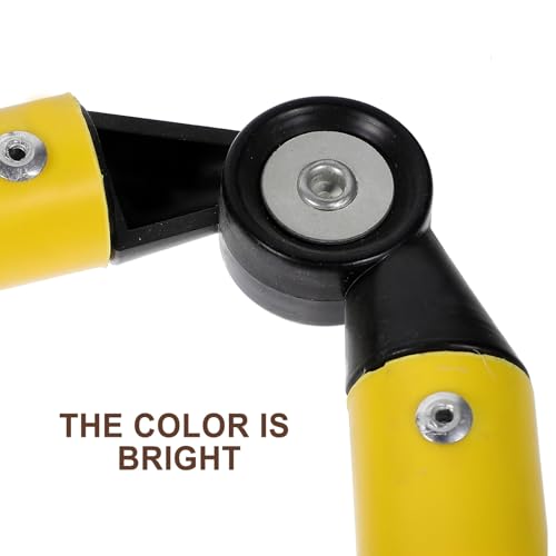 FAVOMOTO Foldable Two-Part Speed and Hurdle Training Pole in Bright Color for Football and Basketball Agility Drills