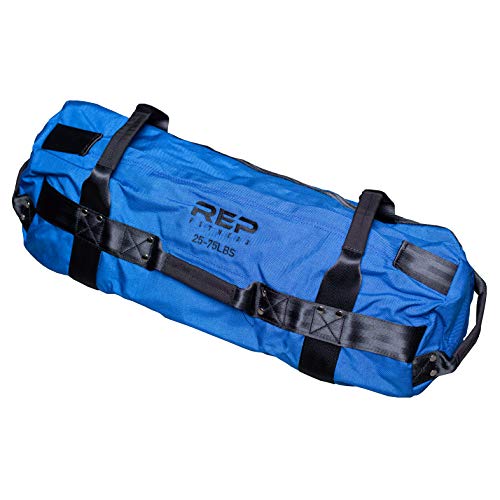 REP Fitness Sandbags - Heavy Duty Workout Sandbags for Training, Cross-Training Workouts, Fitness, Exercise and Military Conditioning - Multiple Sizes and Colors - color: Medium-Blue