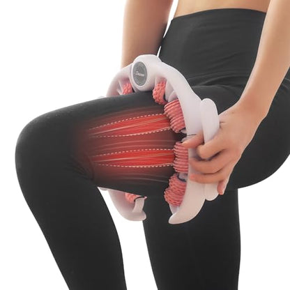 Cellulite Massager Roller, Cellulite Remover Muscle Roller, Fascia Massage Tool for Thigh, Leg, Waist - Anti-Celulitis, Lymphatic Drainage, Body Sculpting, Deep Tissue Pain Relief