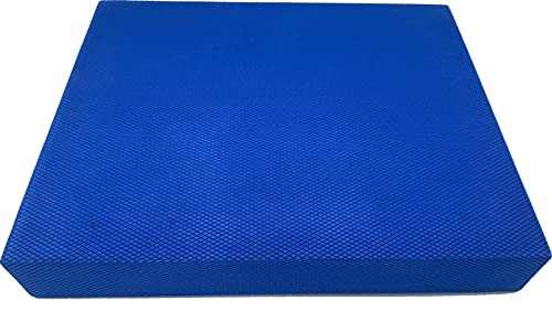 Large (15.5" x 13.5" x 2.3") Balance Pad, Made from Closed Cell Foam (Blue, Large)