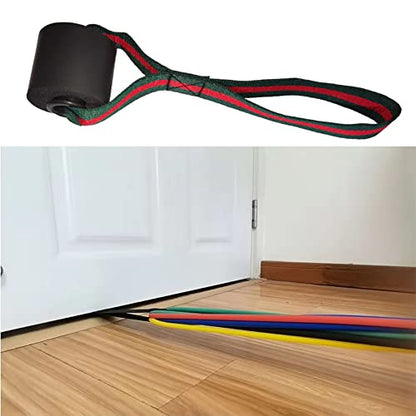 Door Anchor Resistance Bands, Fits in Any Door, Heavy Duty Door Strap Attachment Door Anchor Fitness Equipment Accessory for Home & Gym Training (2pcs)