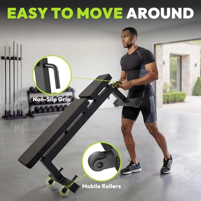 Adjustable Weight Bench for Full Body Workout, 1300 LBS Weight Capacity Bench Press Bench of Home Gym Strength Training, Incline Upright Flat Utility Workout Bench with Fast Adjustment