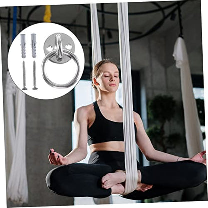 VICASKY Wall Mount Suspension Anchor for Suspension Straps Gymnastic Rings and Yoga Swings Fixed Disk Bracket