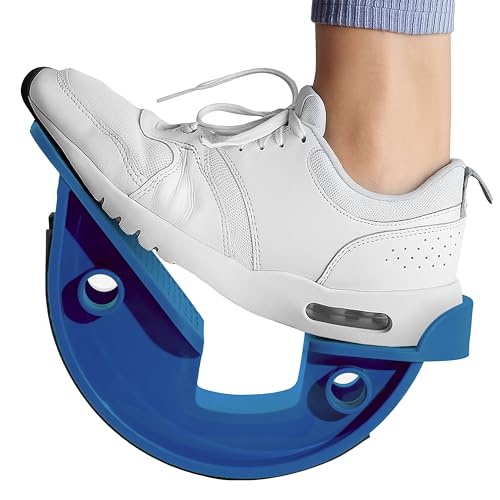 Yes4All Foot Rocker, Effective Calf Stretching and Foot Massager Stretcher for Plantar Fasciitis Relief, Improved Flexibility, Ergonomic Design for Home Exercise - color: D. Navy