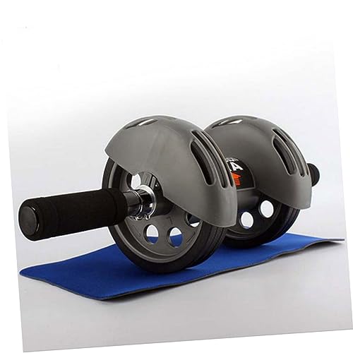 VICASKY Automatic Rebound Dual Wheel Ab Roller with Non Slip Handles and Kneeling Pad Core Trainer for Home Gym Fitness Low Noise Smooth Exercise Wheel for Abs Arms and Back Workout
