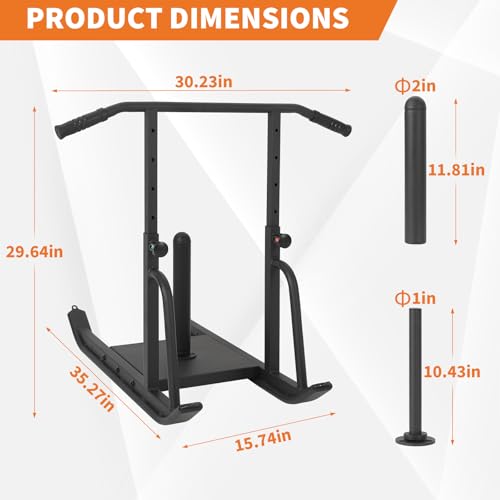 GarveeLife Weight Sled, Football Sleds and Chutes,Sled Push Gym Equipment