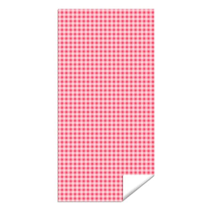 Microfiber Beach Towel Sand Free Quick Dry Oversized Pink and White Gingham Pattern for Adults Travel Pool Swim Retro Aesthetic Lightweight Compact 71 x 32 Inches 1 Pcs - color: Plaid