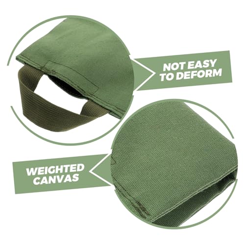Happyyami 2kg Fillable Sandbags with Handle for Yoga and Fitness Empty Weight Training Bags for Dance and Exercise Canvas Construction