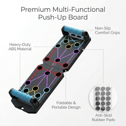 15 in 1 push up board for men solid Home Workout Equipment for Chest & Arm Strength Training, Multi-Functional Pushup Stands System for Men & Women, Portable Fitness Equipment for Fat Burn & Muscle Building