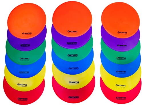 Gamma Sports Court Training Essentials, Courts Spots, Dome Cones, Disc Cones, Mini Court Lines, Pickleball Training, Tennis Training, Racquet Sports, Durable, All Levels of Play!