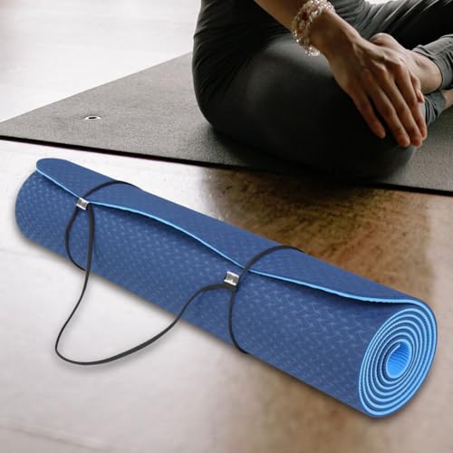 EXCEART Yoga Mat Strap 46.06 Inch Adjustable Stretching Belt with Durable Tension Bands for Pilates Fitness Exercise Mat Carrier and Body Stretching Support