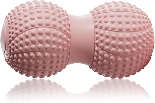 Peanut Massage Ball for Deep Tissue, Trigger Point Therapy - color: Pink