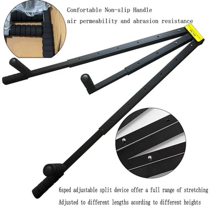 3 Bar Leg Stretcher，Leg Split Stretcher Stretching Machine for Flexibility Kids Adults Splits，Home Gym Gymnastics Dance Trainer Stretch Machine
