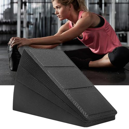 Calf Stretch Wedge - Adjustable Ergonomic Incline Balance Block,Incline Board for Calf Stretcher | for Men Women Youth Teens Leg Knees Heel Ankle Workout Exercise Fitness Yoga Pilates Home Gym Recover