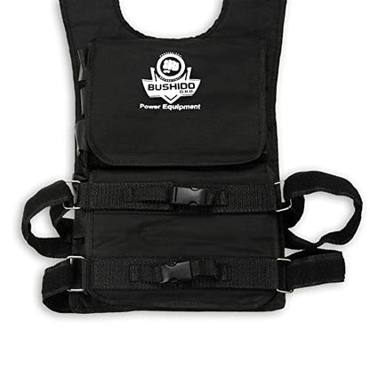 DBX BUSHIDO SPORT Weighted Jacket from 1 kg to 40 kg - Weighted Vest for Strength Training - Weight Vest Made of Durable Cordura Material