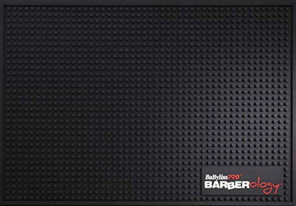 BaBylissPRO Barberology Rubber Mat - BWSM1 Black, 1 Pc Mat - style: Standard
