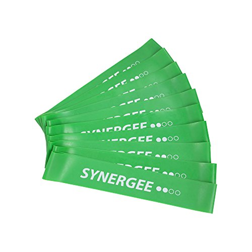 Synergee Exercise Fitness Resistance Band Mini Loop Bands that Perform Better When Working Out at Home or The Gym