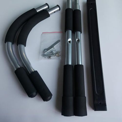 None Drilling Hanging Rod Nonslip Doorway Pull Up Adjustable Door Horizontal Home Fitness Equipment Enduring None Drilling Hanging