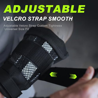 Ankle Wrist Weights 5lb/10lb/15lb/20lb/25lb/30lb Adjustable Leg Arm Weights with Steel Plates Weight for Running Workout