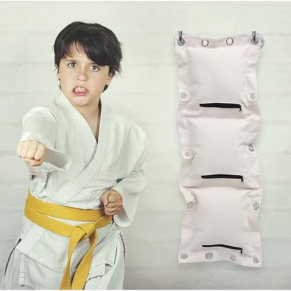 KOMBIUDA 1pc Upgraded Thickened Wall Empty Sandbag for Home Fitness Canvas for Martial Arts Training Lightweight and Portable Design