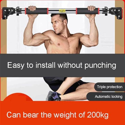 72-97cm Adjustable Pull Up Bar for Doorway, No-Screw Pull-Up Bar for Home Gym, Max Load 440lbs Strength Training(72-97cm)