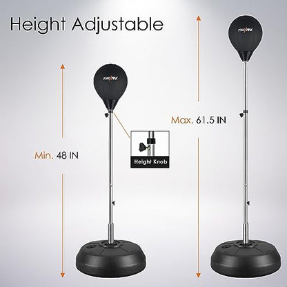 Speed-Adjustable Freestanding Reflex Bag Kit