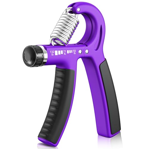FitBeast Grip Strengthener Forearm Strengthener, Adjustable Hand Grip Strengthener for Strength Training & Rehabilitation, 10-132 lbs Resistance, Ideal for Athletes and Physical Therapy (1 Piece)