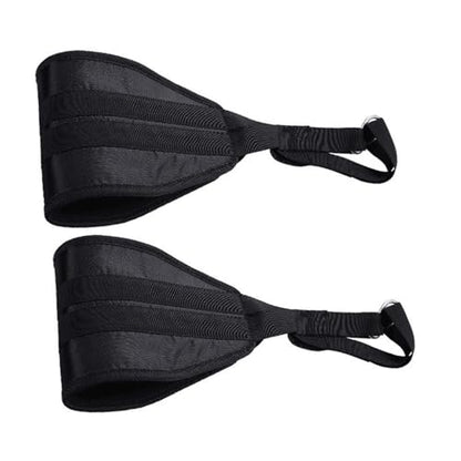 Adjustable Abdominal Suspension Strap for Hanging Knee Raises Fitness Hanging Belt with Thick Padding for Pull Up