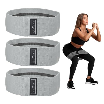 PATIKIL Booty Resistance Bands for Working Out Non-Slip Workout Fabric Resistance Loops Elastic for Women Men Hip Leg Gym