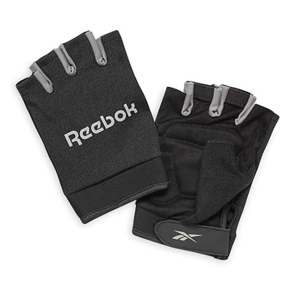 Reebok Classic Fingerless Gloves Lightweight Fitness & Weight Lifting Gloves for Training