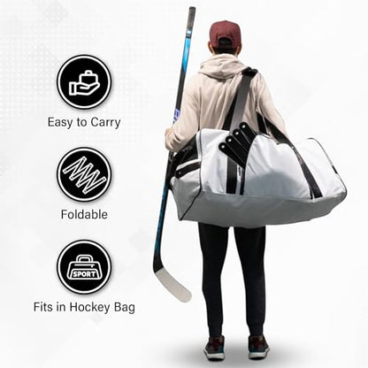ACE HOCKEY The Snake Stickhandling Trainer – Adjustable Hockey Training Aid for Puck Control, Quick Hands, Reaction Time & Coordination – Snake 5, Snake 7 & Elevated Styles - style: Snake 7