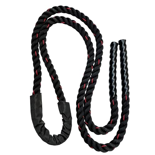 qibylift Weighted Jump Rope for Men and Women, Adult Heavy Skipping Rope, Heavy Jump Ropes for Home Workout, Weight Loss, Shaping Body, Total Body Workout Equipment