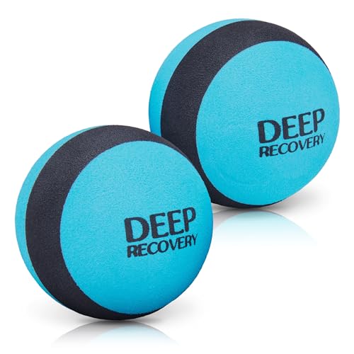 Yoga Deep Tissue Massage Ball Set, Regular Density– 2.9-Inch Myofascial Release Balls for Feet, Back, Neck, Legs & Arms – Trigger Point & Mobility Therapy (2-Pack)
