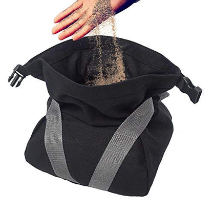 Weightlifting Training Sandbag Kettlebell Sandbag, Adjustable Canvas Soft Sand Bag with Handles, Weightlifting Dumbbell for Home Training,Fitness,Yoga Workout
