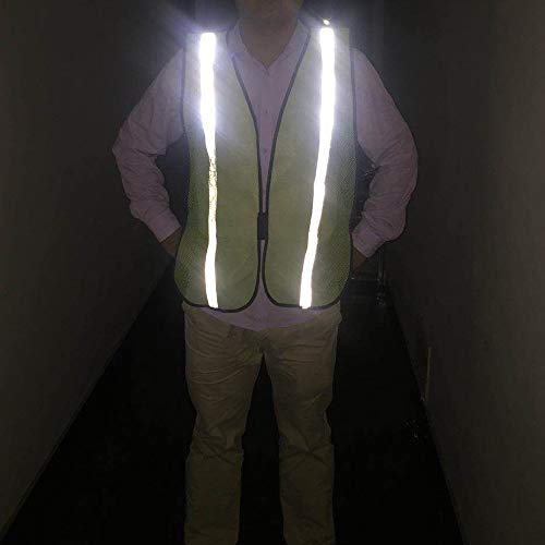 zojo High Visibility Safety Vests,Adjustable Size,Lightweight, Wholesale Reflective Vest for Outdoor Works, Cycling