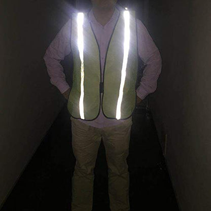 zojo High Visibility Safety Vests,Adjustable Size,Lightweight, Wholesale Reflective Vest for Outdoor Works, Cycling