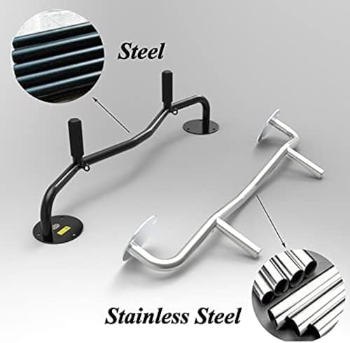 Wall Mounted Pull Up Bar Outdoor Pull Up Bar Home Gym Equipment Multifunctional Dip Station for Workout Multi Grip Exercise Bars for