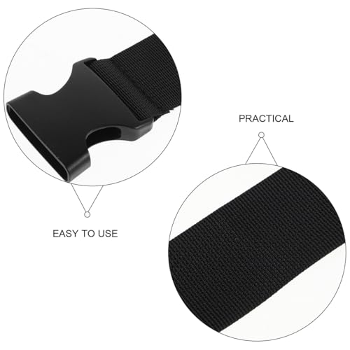 4Pcs Soccer Cone Straps for Agility Drills Sport Training Disc Cones Multi-Sport Field Markers Adjustable Flexible for Soccer Football Practice Gym Training and OutdoorSport