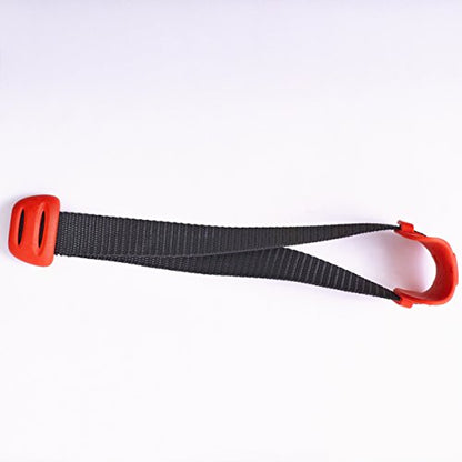 Lifeline Heavy Duty Door Anchor, Black/Red