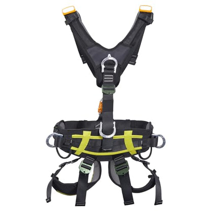 SOB Outdoors Lightweight Hunting Harness, Tree Stand Harness with 360 Degree Rotation, Adjustable Breathable Padded Safety Harness