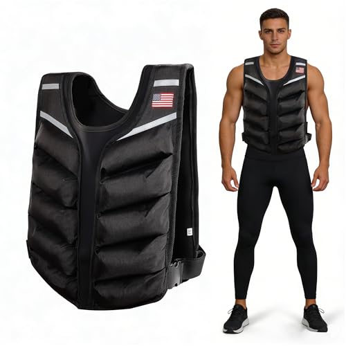 Weighted Vest for Men & Women Heavy Body Weight Vest for Home Workouts, Cardio & Strength Training - size: 20LB